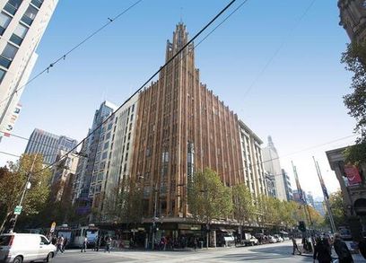 ICONIC BUILDING ON CORNER OF COLLINS STREET  SWANSTON STREET