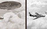 Comparison of official NASA photos with disc-shaped aircraft of the US Air Force