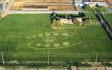 AMD had the idea to introduce 64-bit computing to the world. California-based AMD has placed eco-friendly crop circles around the world as part of the presentation of its new AMD Athlon 64 processor family.