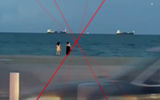 We connect translucent images with lines. If it is a glare, then all the lines will converge in one place