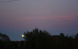 Caribou NS September 19, 19:39: 33 PM 7014 - with the moon - "sPhere" - photographer looks at the East