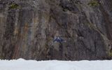 A tourist levitates over the Telura deposit