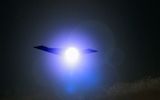 A secret aircraft created using alien technology