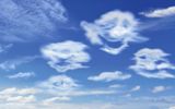 Nubes" sonrientes"