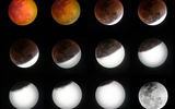 bopnetworks India

The phases of the Super Blue Blood Moon of 2018, through the eclipse.

I captured the individual phases over a period of more than 2 hours and to make a little things interesting, I tried to capture the shadow rather than the light.
Traducido del servicio de «Yandex.Traductor»