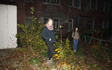 In this photo Snezhana Shkerina and Nicole Zvyagintsev is photographed opposite an abandoned hospital.

Vasily Gaatw
Translated by «Yandex.Translator»