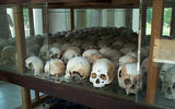 The killing fields (Cambodia)

This place lies to the South of Phnom Penh. In this land, once planted with orchids, the remains of more than 20,000 people executed during the 70s by the Khmer Rouge. Today there among lying under the land of skulls, erected a Buddhist temple. Tourists coming here willingly photographed near the temple and buy in the shops of Souvenirs of the corresponding "deadly" style.

© commons.wikimedia.org
Translated by «Yandex.Translator»