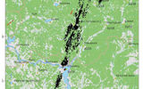 Winds from the outbreak of squalls and tornadoes on May 15, 2021