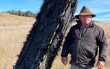 Australian farmer Mick Mines, who discovered the wreckage of the rocket. Photo: Mick Miners