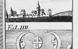 Рис.LIII: Явление, наблюдаемое во время прохождения кометы 1156 года. Рис.LIV: Явление, наблюдаемое во время прохождения кометы 1158 года.
