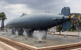 Submarine "Peral" 1886 in the port of Cartagena.
Translated by «Yandex.Translator»