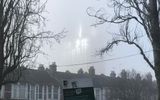 A foggy morning in London with little sunlight creating a ghost building.Author: u/hollyisnotsweet