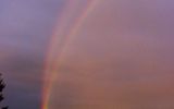 The reflected rainbow (upper) and primary rainbow (bottom) at sunset
Translated by «Yandex.Translator»