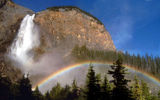 Rainbow in the water mist from takakkaw falls, Canada
Translated by «Yandex.Translator»