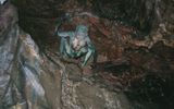 (Nick Redfern) A model of a creature from Cannock Chase, located in a cave