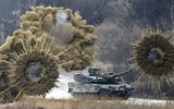 K2 Black Panther tank puts smokescreen