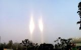 De gran altura Z-Towers en la niebla de la mañana, que reflejan los rayos solares.

Foto: DELFI Reportero
Traducido del servicio de «Yandex.Traductor»