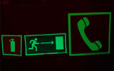 Photoluminescent signs (fire, evacuation)
Translated by «Yandex.Translator»