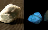 The thermoluminescence of mineral.
Translated by «Yandex.Translator»