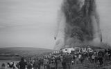 The destruction of the Cockenzie Power Station, Scotland, 2015