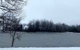 The pond gradually froze, which formed an unusual patternAuthor: u/oranggetree