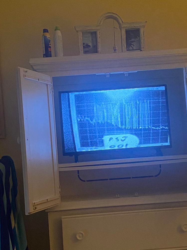 This is a roughly implemented signal monitor. The technician tunes in to this channel to take a look at the signal levels from different homes to see who has signal problems.