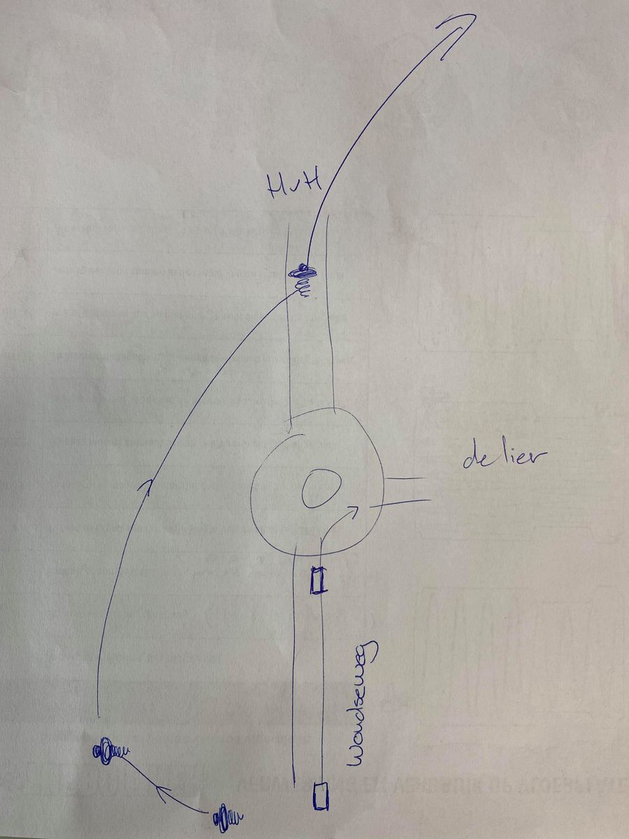 Dibujo hecho por un testigo ocular
Traducido del servicio de «Yandex.Traductor»