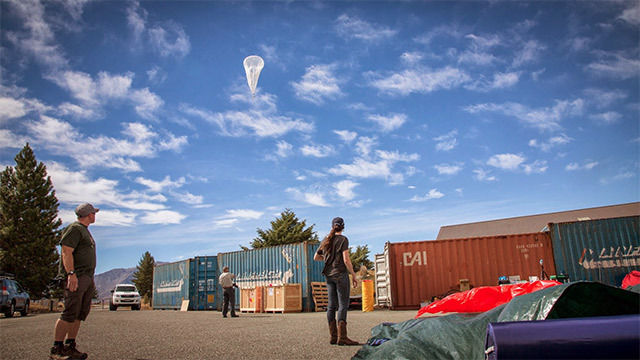 El globo de Google Loon
Traducido del servicio de «Yandex.Traductor»