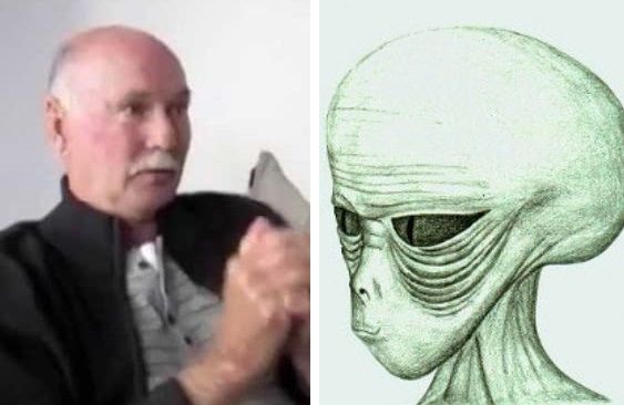 Alec Newald and his drawing of the alien
Translated by «Yandex.Translator»