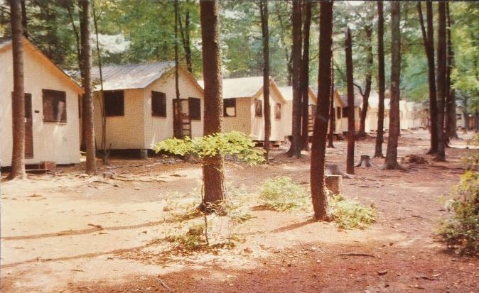 Лагерь Nawakwa. Фото сделано в 1960-х годах
