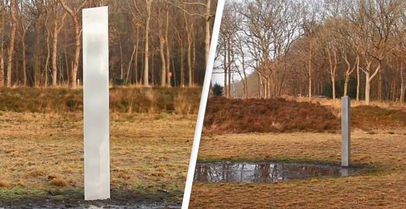 The monolith in the Netherlands was found by tourists at the lake in The kikenberg nature reserve.Author: Angela Jones @angel_jones_ajYet Another Mysterious Monolith Has Been Found In The Netherlands