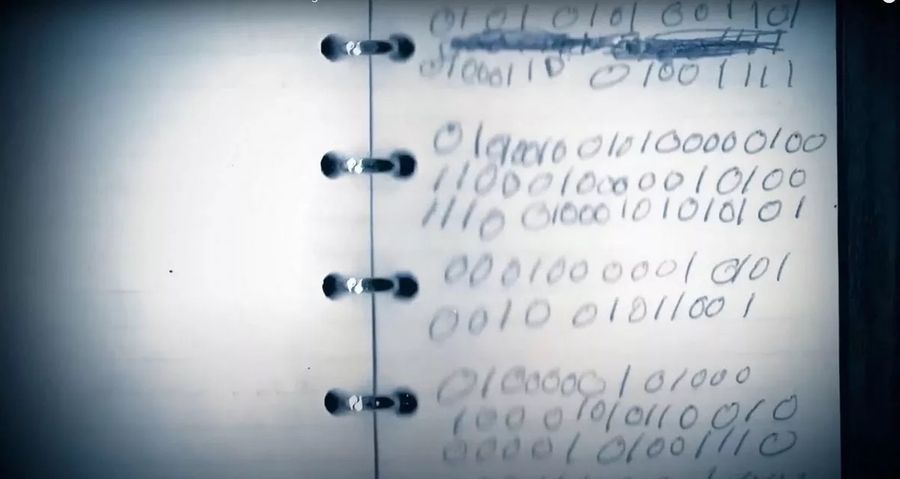 Jim Penniston wrote down pages of binary code, but said he had no idea what it meant