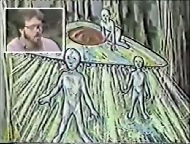 Aliens that came from an alien spaceship in Rendlesham (Description of Larry Warren.1985. Rendlesham CNN special).
Translated by «Yandex.Translator»