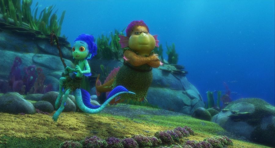 "Sea monsters" under the water