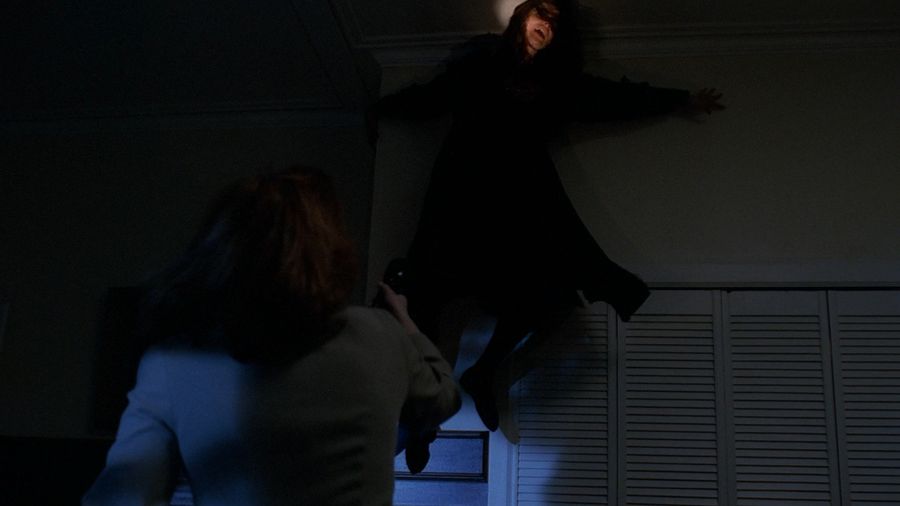 Poltergeist holds a woman in the air
Translated by «Yandex.Translator»