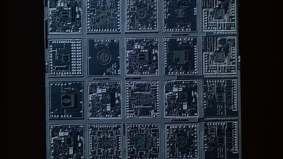 Estructura del chip-implante