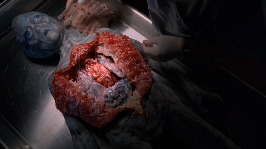 Autopsy of the alien body (presumably fake)