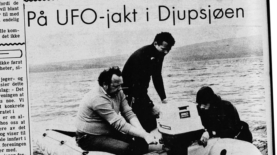 A mystery that has been of interest to people for over 70 years. Are we really going to get an answer to what "landed" on Dupuyen in 1947?SVAR: Et mysterium som har engasjert folk i over 70 år. Er det nå vi skal få svaret på hva som «landet» på Djupsjøen i 1947?FAKSIMILE: ARBEIDETS RETT (11.07.1973)