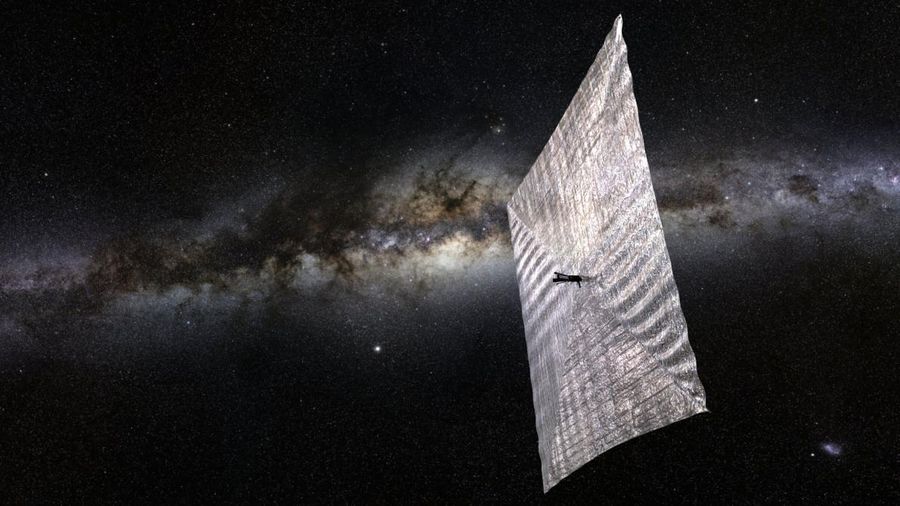 Illustration "the spacecraft Light (solar) sail"
Translated by «Yandex.Translator»