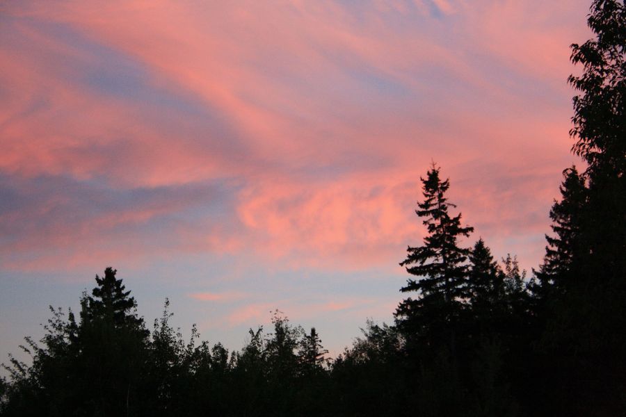 Caribou, NS 19 de septiembre 19: 40: 37 7017-cielo rosa