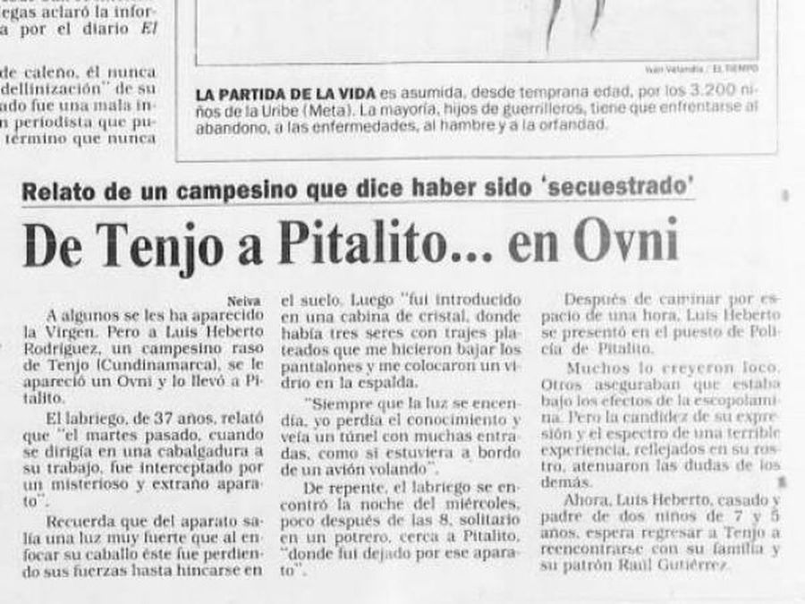 El Tiempo newspaper, 1991