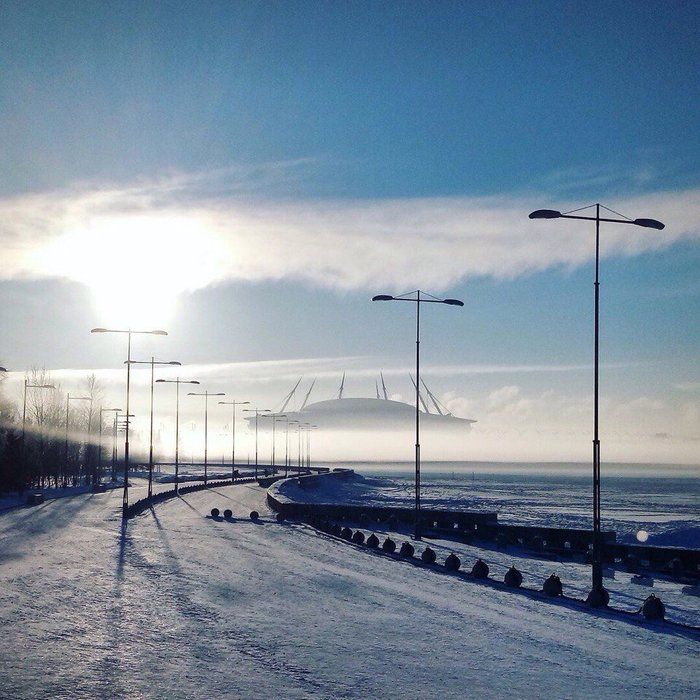 Стадион «Зенит-арена». Санкт-Петербург
