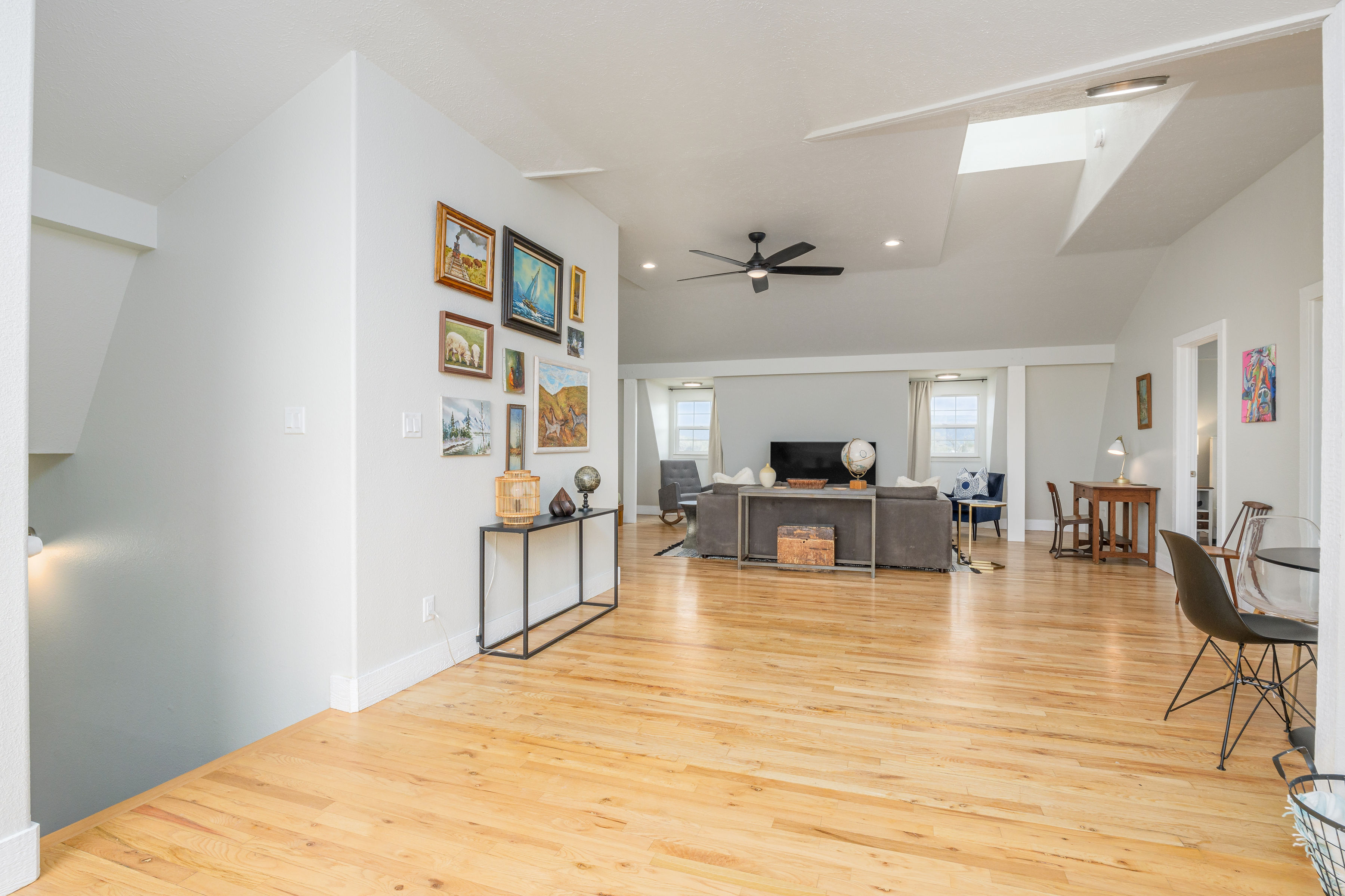 Upstairs landing area