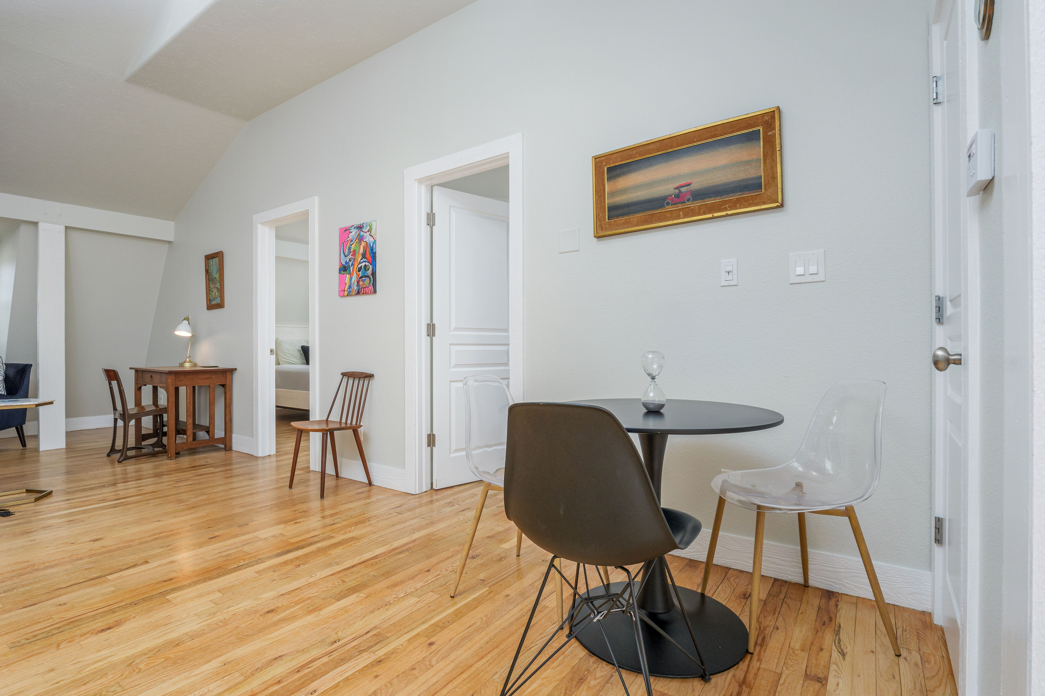 Upstairs dining area