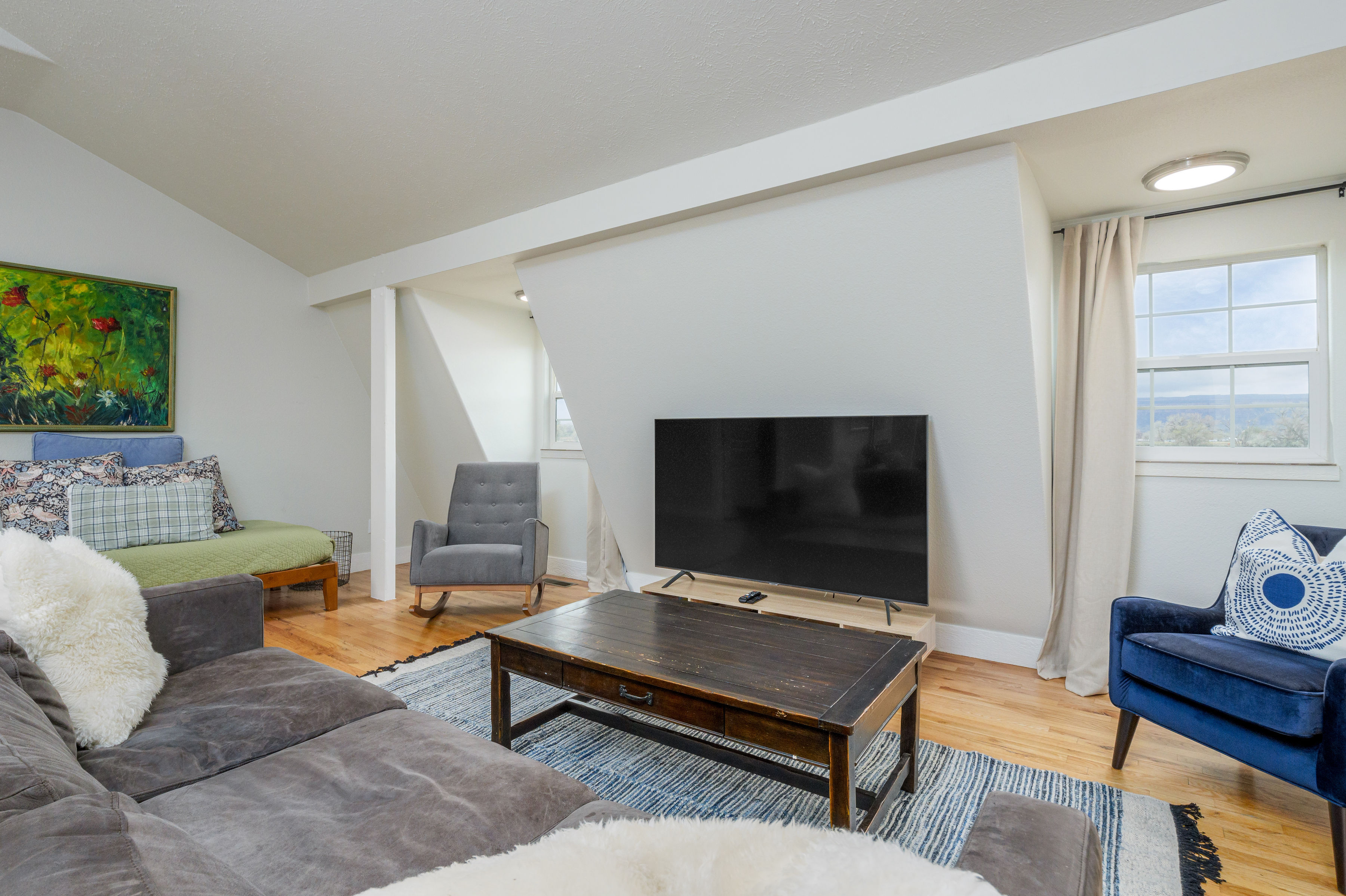 Upstairs living room
