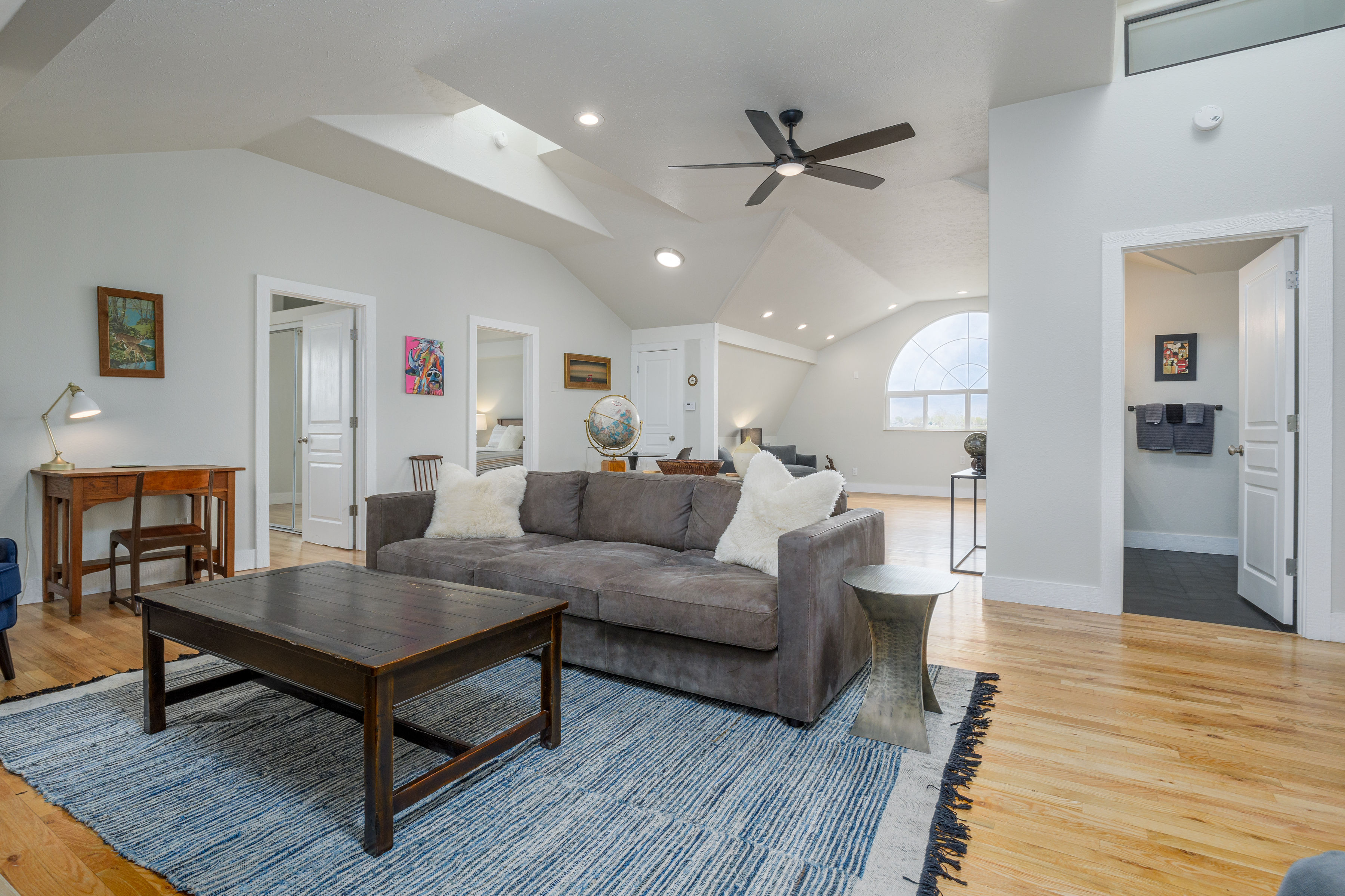 Upstairs living room
