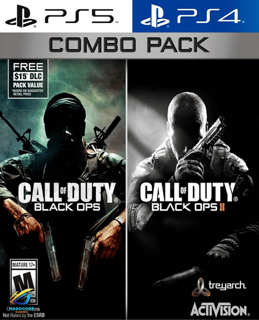COMBO CALL OF DUTY BLACK OPS 1 +  OPS 2