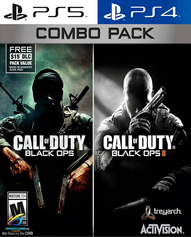 COMBO CALL OF DUTY BLACK OPS 1 + 2