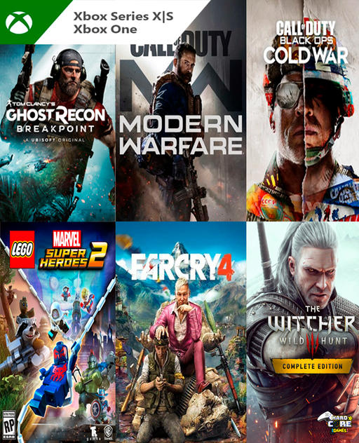 COMBO SUSCRIPCIÓN - Modern Warfare + The Witcher + Ghost Recon + FarCry ++