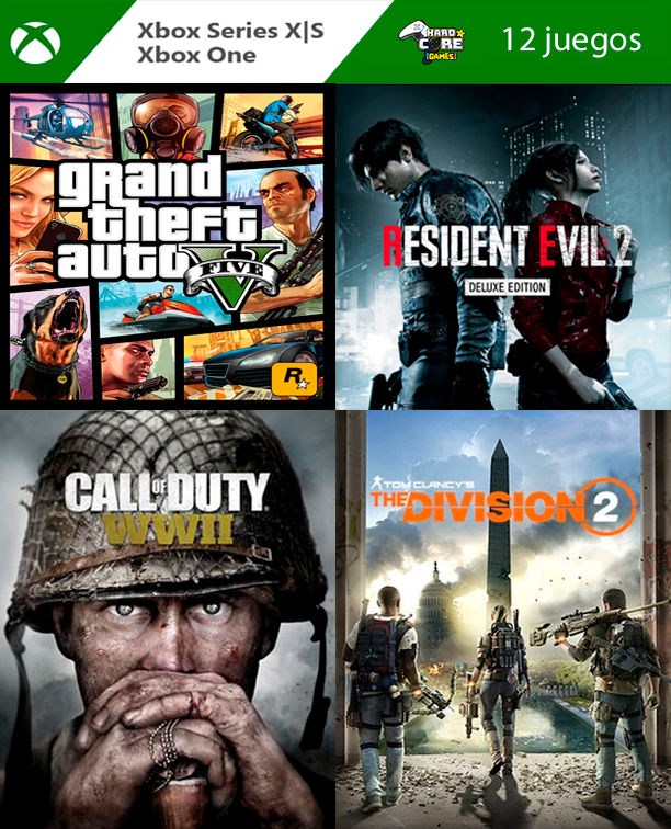 COMBO SUSCRIPCIÓN - 12 JUEGOS GTA - CALL OF DUTY - ASSASSINS - RESIDENT